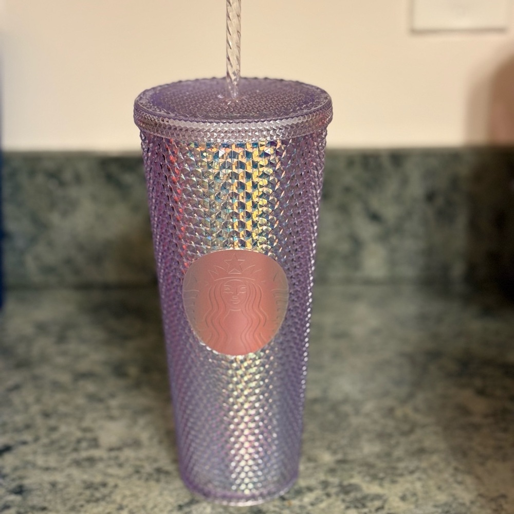 Starbucks Lavender Textured Tumbler